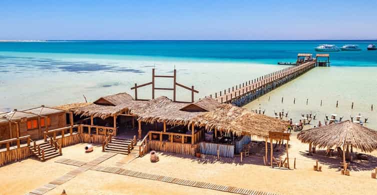 Hurghada łódź podwodna, nurkowanie i Orange Bay GetYourGuide