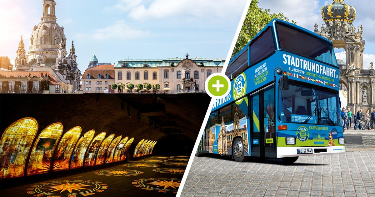 Dresden 1 Tag HopOn HopOff Bus & Fortress Xperience GetYourGuide