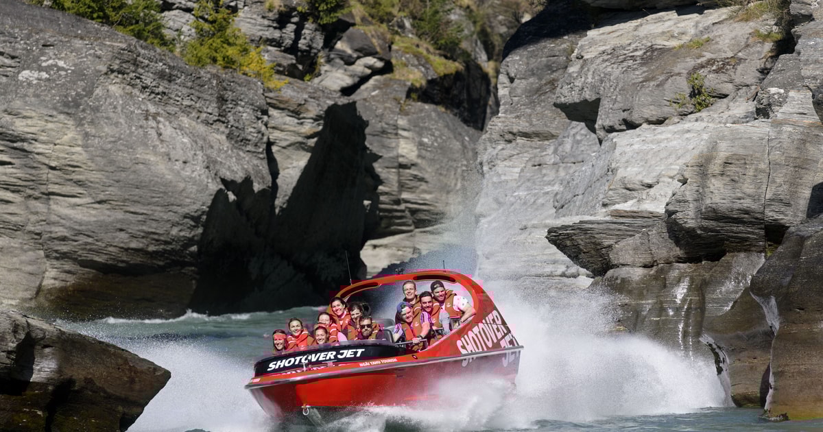 Shotover River Extreme Jet Boat Experience GetYourGuide