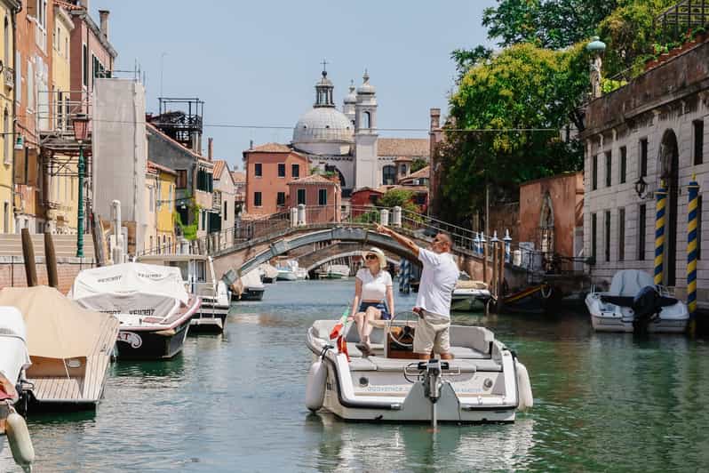 Venice Hidden Canals on Electric Boat GetYourGuide