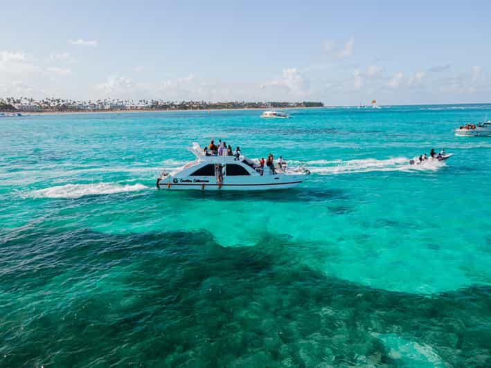 Punta Cana Party Boat with Snorkeling at a Natural Pool GetYourGuide