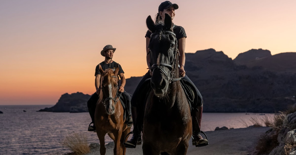 Crete Horse Riding Mesmerizing Sunset Trip GetYourGuide