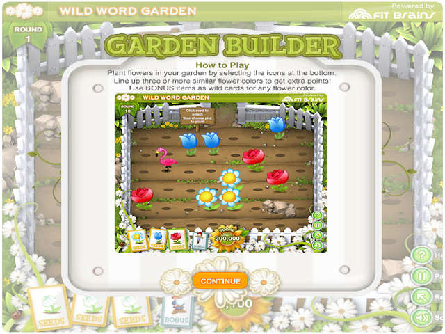 Wild Word Garden Online Free Game GameHouse