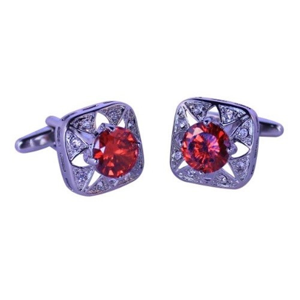 Ruby Cufflinks Giftopix