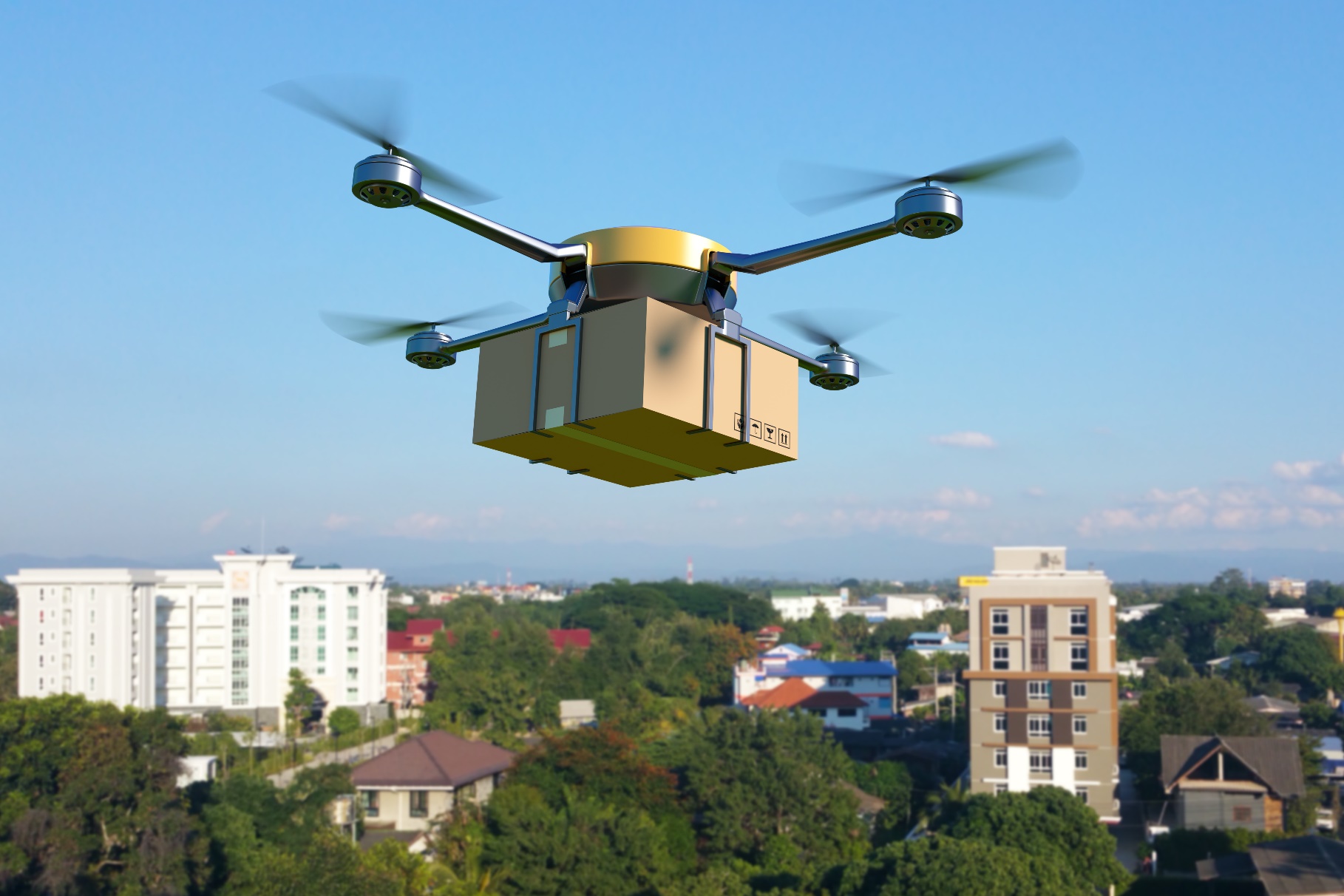 Unmanned Aerial Vehicles for Freight and Logistics