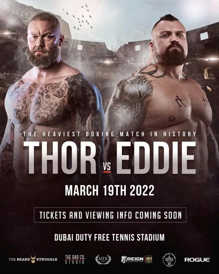 Eddie Hall vs Thor Bjornsson What are the rules for the fight?