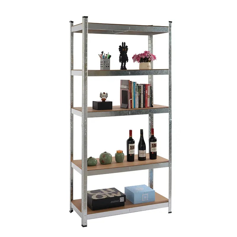 High reputation Small Shelving Unit 5 Tier Galvanized Steel Shelving