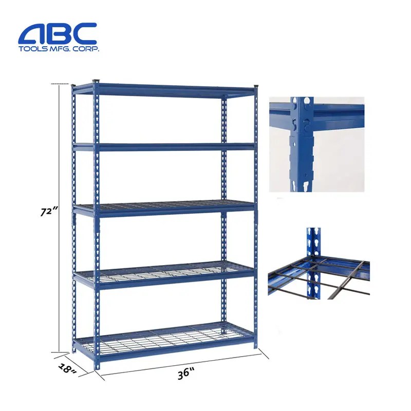 China Boltless Metal Storage Rack ABC Tools Manufacturers and