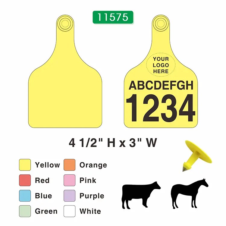 Wholesale Medium Ear Tags For Cattle Manufacturer and Supplier, Factory