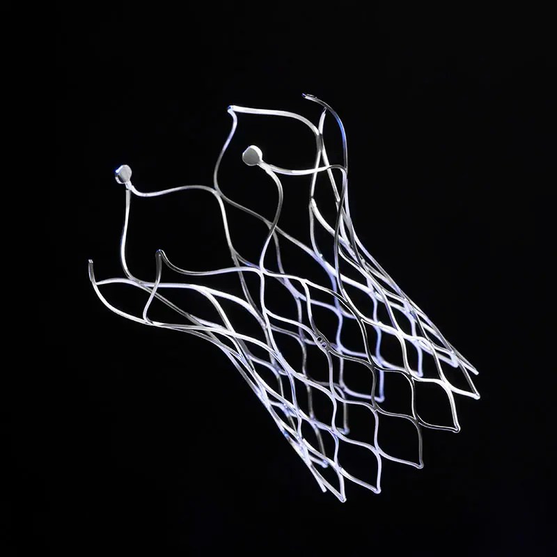 Metal medical components with nitinol stents & detachable coils