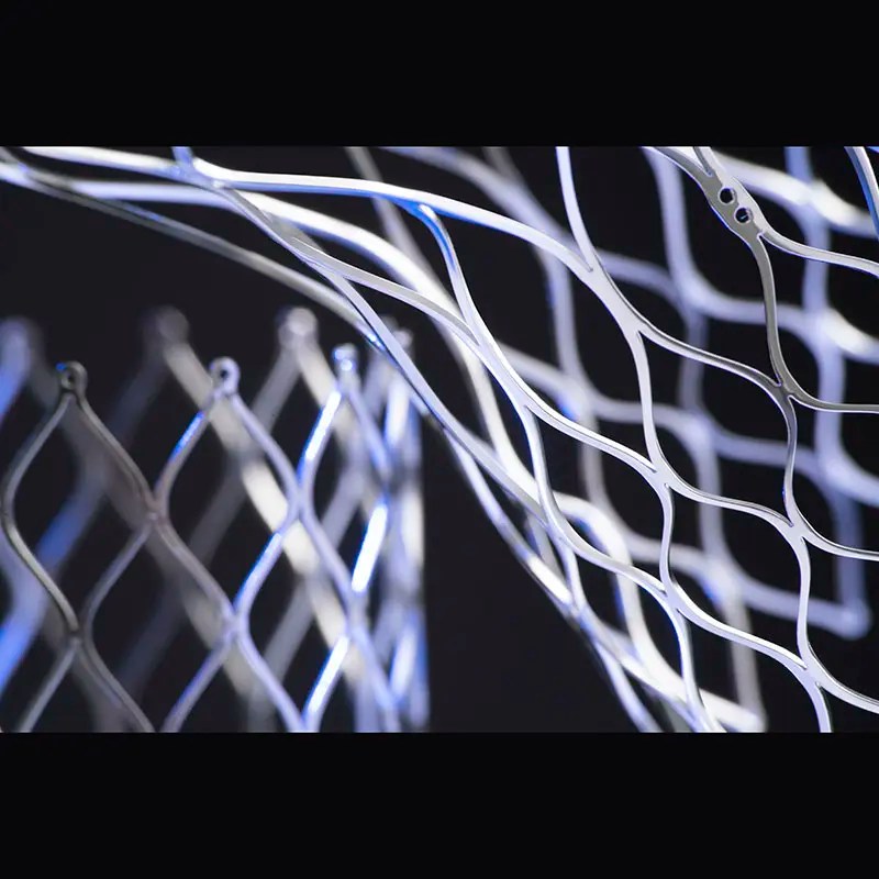 Metal medical components with nitinol stents & detachable coils