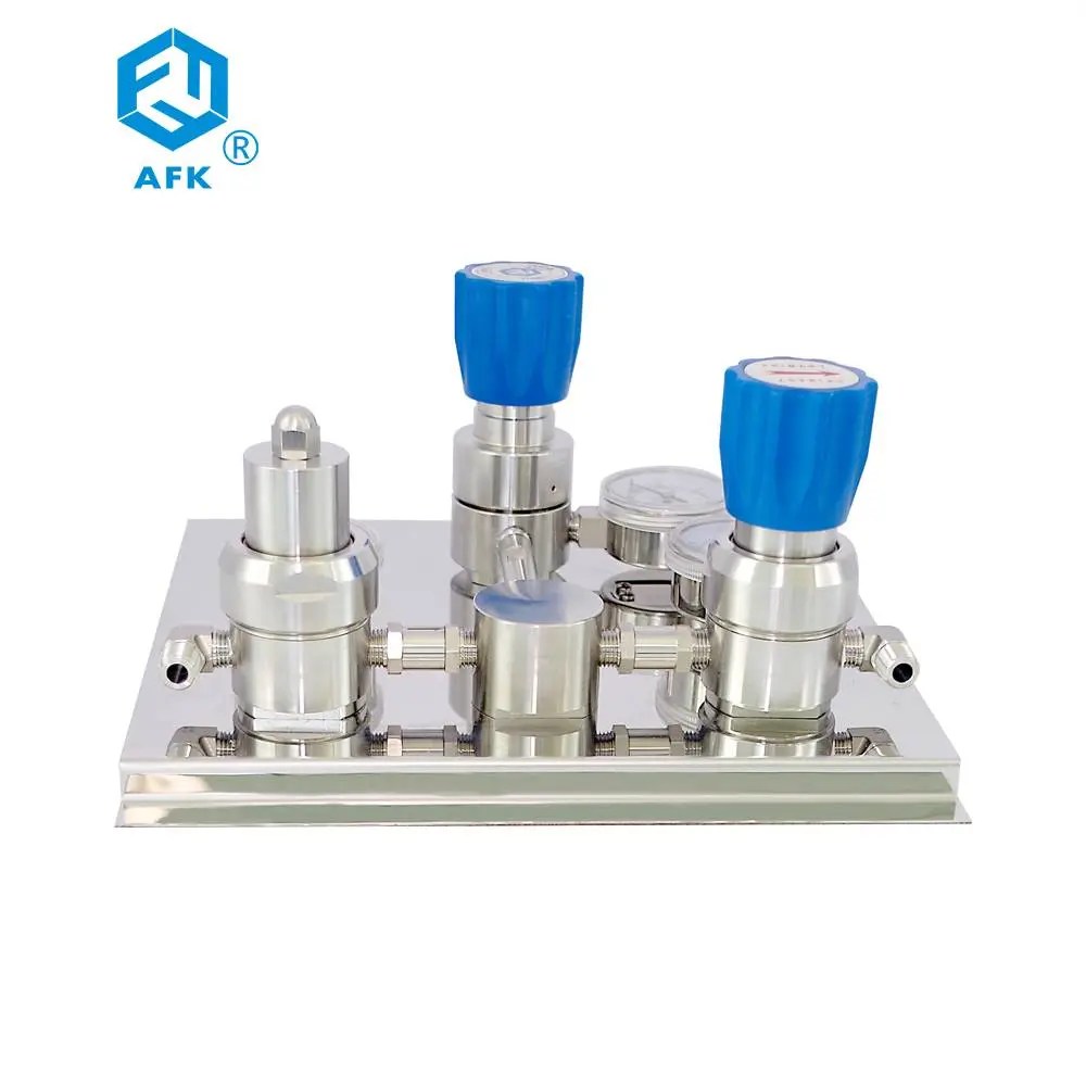 China High Pressure 3000 psi Switchover Manifold Gas Co2 Hydrogen