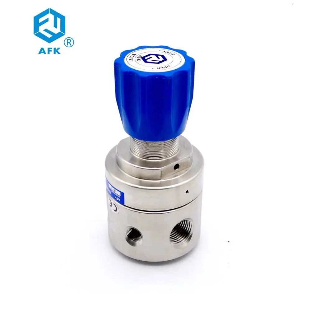 China High Pressure 220bar 2 Stage Nitrogen Regulators With Needle Valve CGA540 CGA580 CGA320