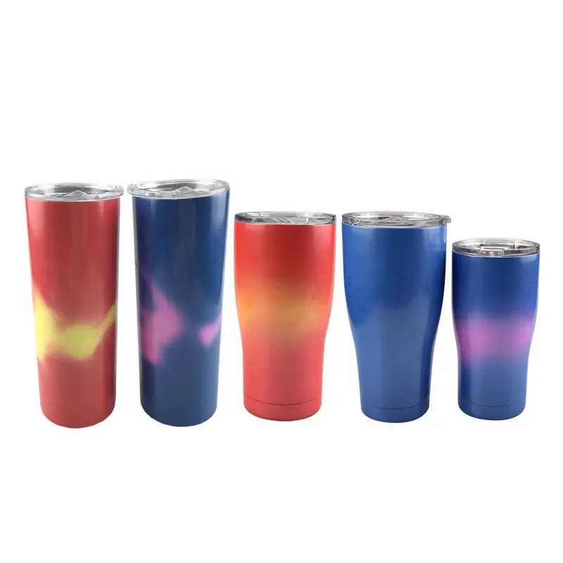 Blank Sublimation Tumbler Sublimation temperature color change