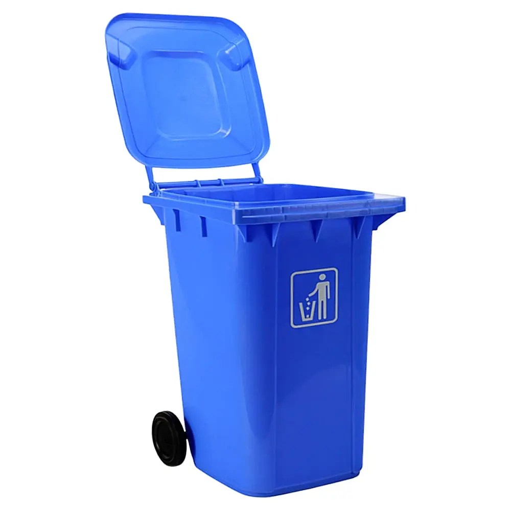 China Plastic Waste Bin 240 Litre Dustbin Manufacturer and Supplier Yubo