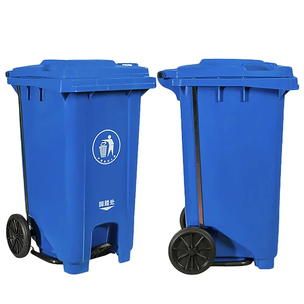 China Plastic Waste Bin 240 Litre Dustbin Manufacturer and Supplier Yubo