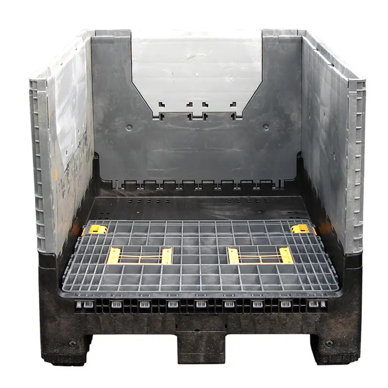 China Reusable Plastic Pallet Container Collapsible Pallet Crate