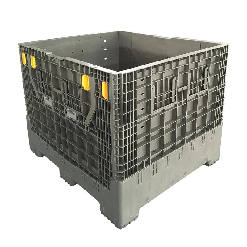 China Reusable Plastic Pallet Container Collapsible Pallet Crate