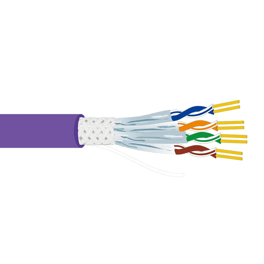 High Quality Cat7 Lan Cable S/FTP Networking Cable 4 Pair
