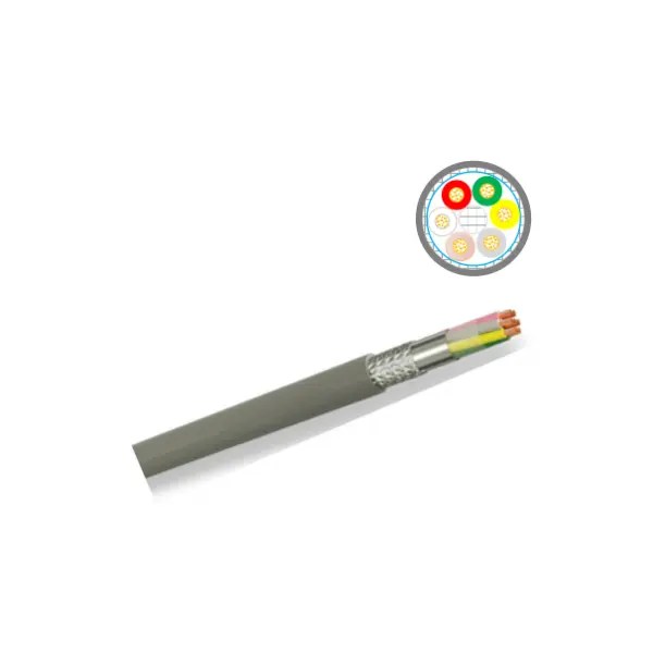 High Quality Tc Braid Shielded Data Communication Flexible Cable Liycy