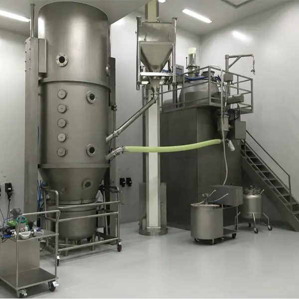 China FL Series Fluid Bed Dryer Manufacture and Factory Aligned