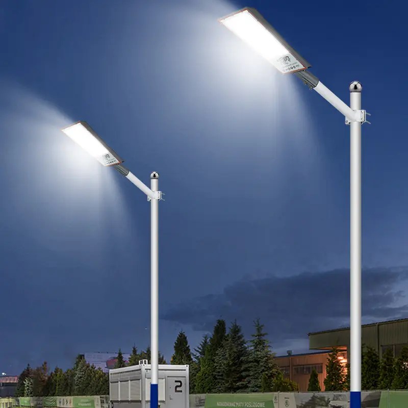 China 100w 120w integrated all in one 12v dc 50w led street light 100