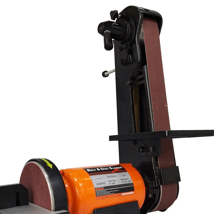 Best CSA approved 2*6 inch motor direct drive belt disc sander with