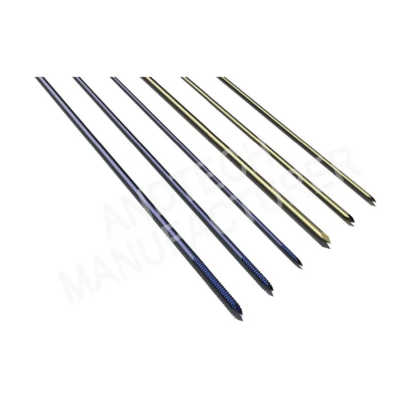 China Titanium Alloy and Stainless Steel Kirschner Wire Manufacturer