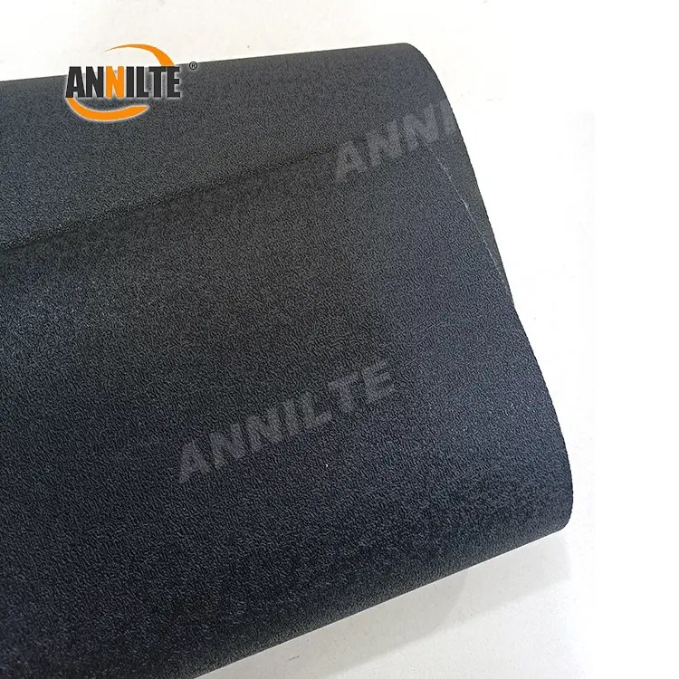 China Annilte Treadmill Belts Black Treadmill running belt for
