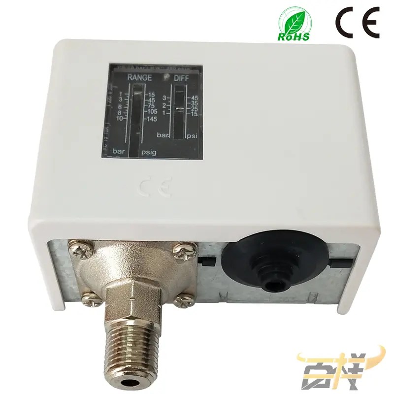 China Free sample for Air Ride Pressure Switch Refrigeration Pressure