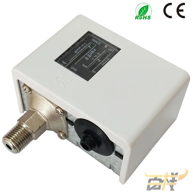 China OEM Customized Adjustable Air Pressure Switch Refrigeration