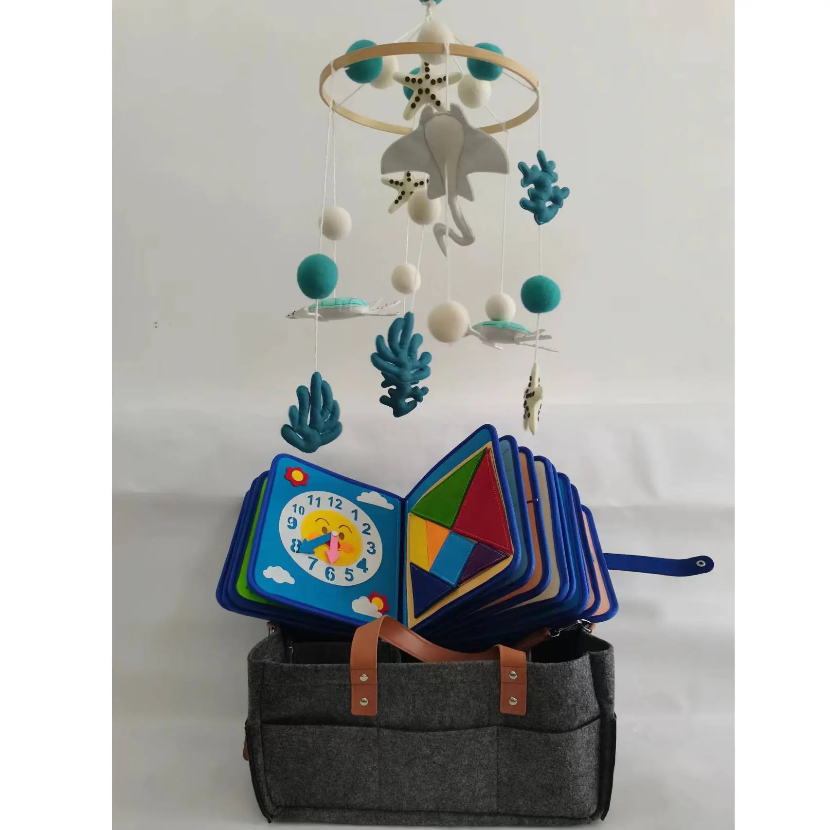 China Handmade felt baby animal mobile sheep factory and suppliers