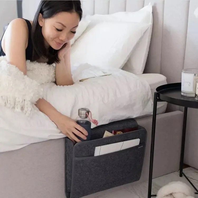 Sofa Bedside Felt Storage Bag Manufacturers & Suppliers China Sofa