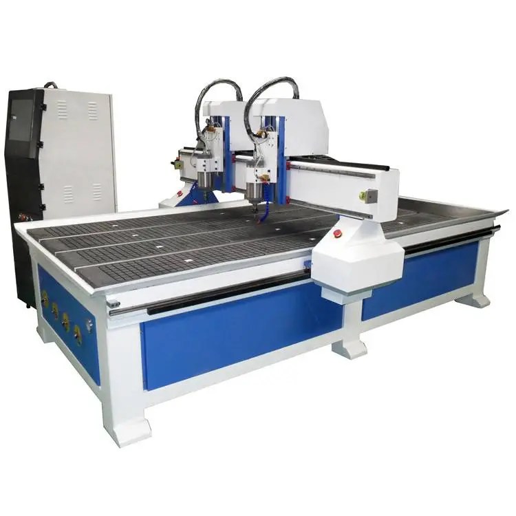 China Factory Free sample Top Rated Cnc Machines Two Heads CNC Router