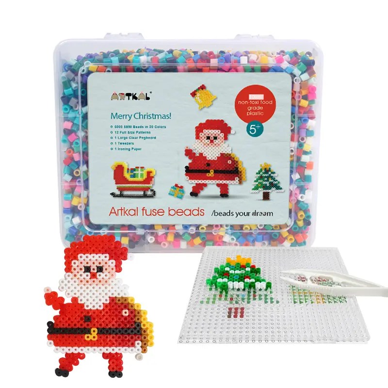 China Artkal Wholesale Perler Beads Sets 5mm Perler Beads Christmas