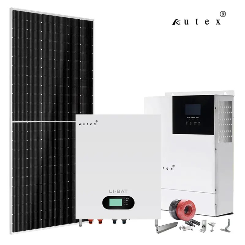 Off Grid Hybrid 10kw Grid Solar Power System 10kw Home Solar Panel