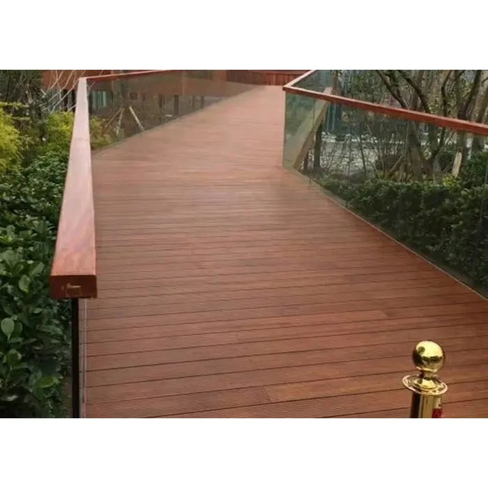 Best Eco Poly Bamboo Deck Tiles 1220 Kg/M³ Density With Low Expansion