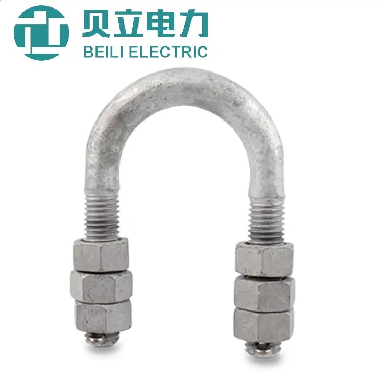 China U Type Suspension Clamp Screw Clevis Fitting Substation Power