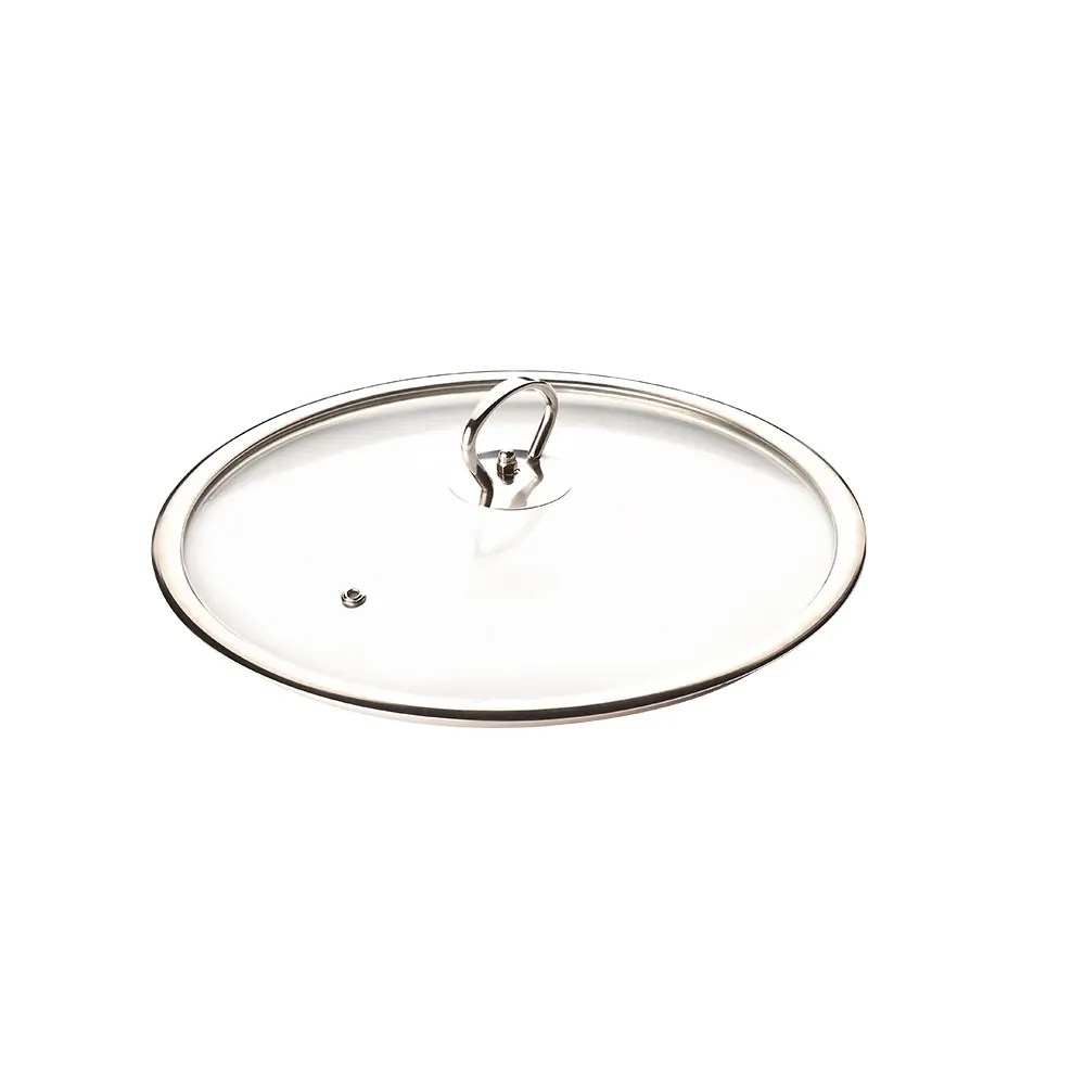Tempered Glass Lids For Cookware, Silicone Glass Lid Berrific