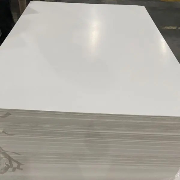 Wholesale High grade one side glossy ivory board paper in various gsm