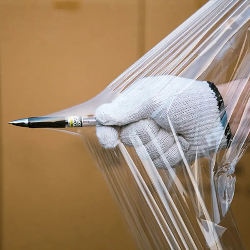 China 100 biodegradable and compostable pallet wrap film for packing