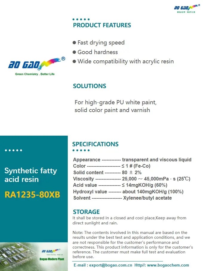 China Road Marking Paint Resin Manufacturer and Supplier, Factory Bogao