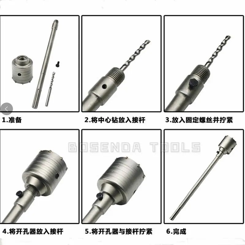 China PriceList for Dryer Vent Hole Saw Concrete hole saw, core drill