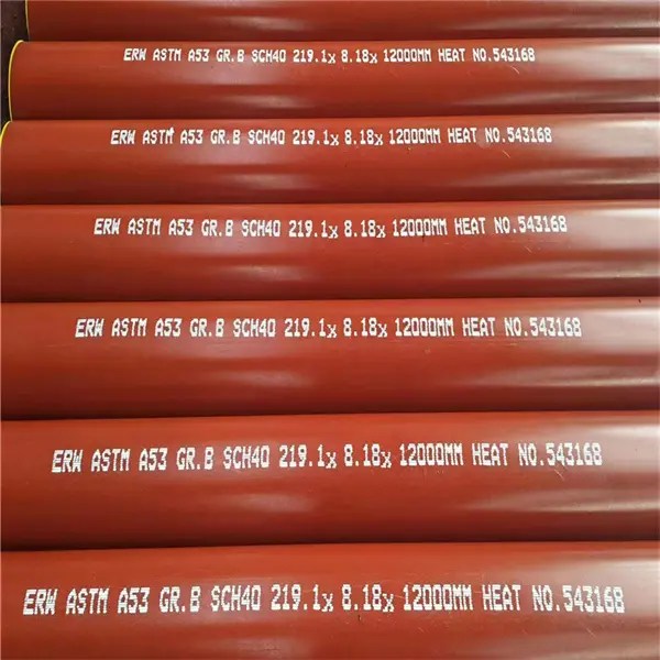 Wholesale ASTM A53 Gr.A &Gr. B Carbon ERW Steel Pipe For High