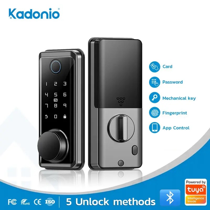 China 908BLE Digital Door Lock Smart Home Lock / Tuya BT Manufacturer