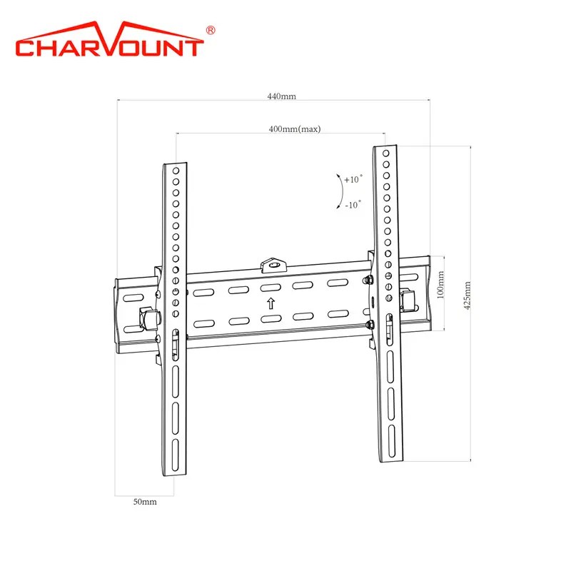 Wholesale 40 Inch TV Wall Bracket with CE Certification Manufacturer