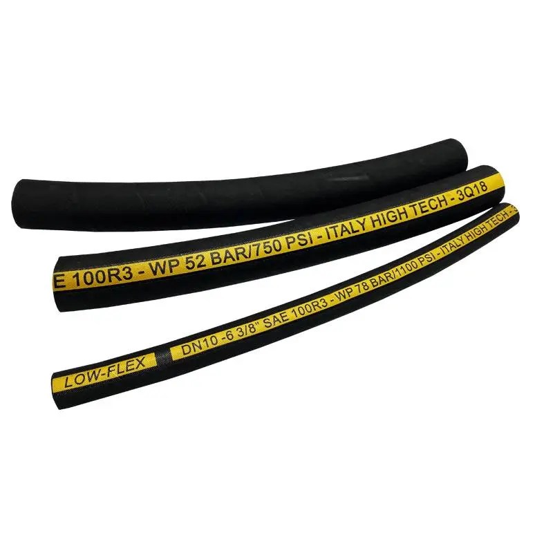 China Brake Fluid Resistant Hydraulic Oil Hose SAE100 R3 factory and