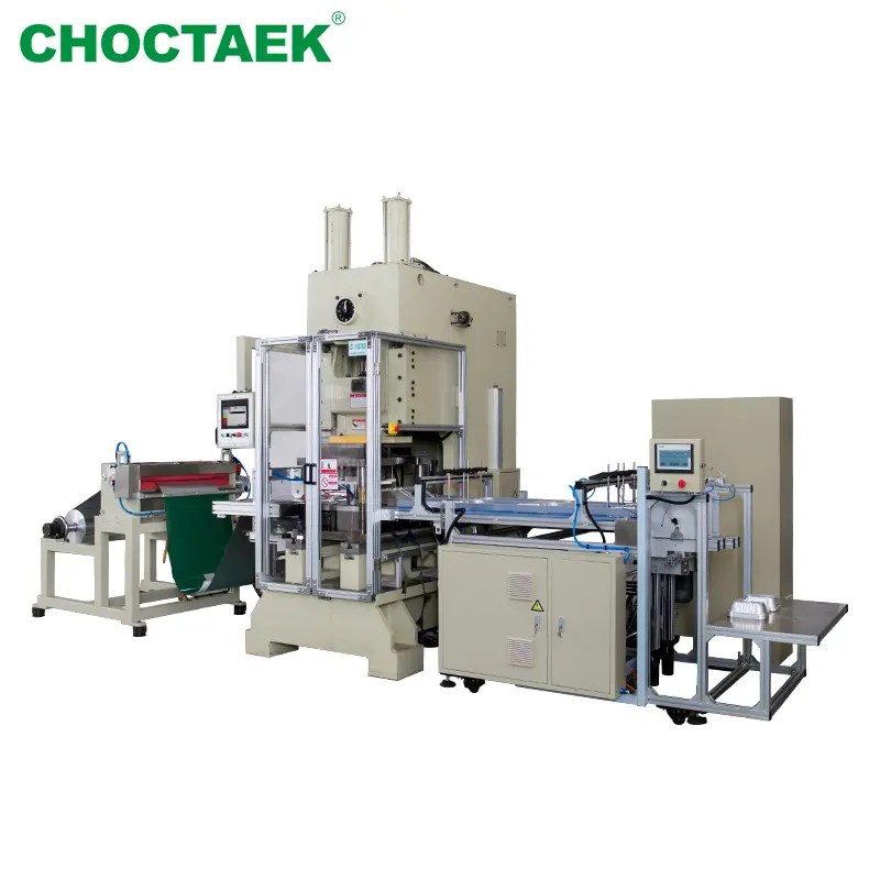 Wholesale Heatable takeaway tin foil packing box making machine