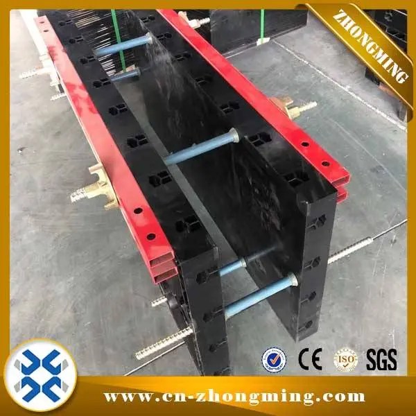 China High Performance Plastic Formwork Shuttering Concrete mould