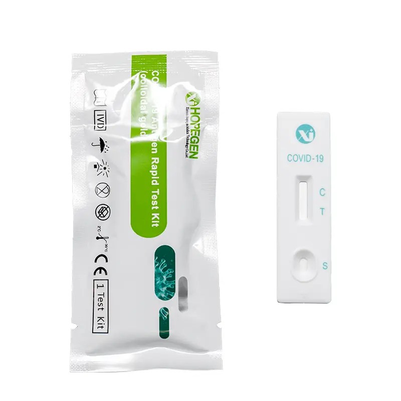 China COVID19 Antigen Rapid Test Kit (Colloidal Gold) Manufacture and